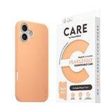 CARE by PanzerGlass iPhone 16 Plus FASHION Fearlessly Fashionable Cover - MagSafe Kompatibel - Peach Fuzz