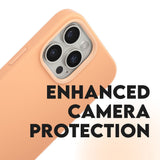 CARE by PanzerGlass iPhone 16 Pro Max FASHION Fearlessly Fashionable Cover - MagSafe Kompatibel - Peach Fuzz