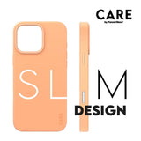 CARE by PanzerGlass iPhone 16 Pro Max FASHION Fearlessly Fashionable Cover - MagSafe Kompatibel - Peach Fuzz