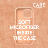 CARE by PanzerGlass iPhone 16 Pro Max FASHION Fearlessly Fashionable Cover - MagSafe Kompatibel - Peach Fuzz
