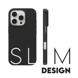 CARE by PanzerGlass iPhone 16 Pro FASHION Fearlessly Fashionable Cover - Black
