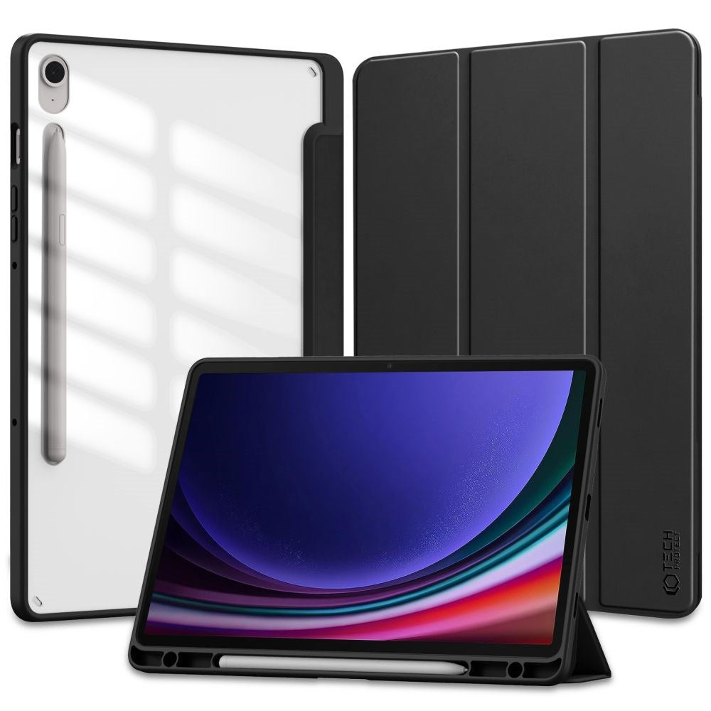 Samsung Galaxy Tab S9 FE Tech-Protect SC Hybrid Tri-fold Cover - Sort