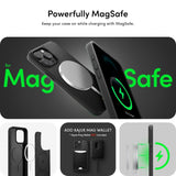 iPhone 15 Pro Cyrill Kajuk Mag Hybrid Bagside Cover m. Strop - MagSafe Kompatibel - Black