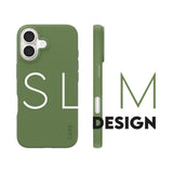 CARE by PanzerGlass iPhone 16 FASHION Fearlessly Fashionable Cover - Piquant Green