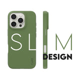 CARE by PanzerGlass iPhone 16 Pro FASHION Fearlessly Fashionable Cover - Piquant Green