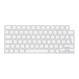 Philbert MacBook Pro 14" / 16" M5-M1 (2026-2021) Keyboard Silikone Cover m. Dansk Tastatur - Transparent / Black