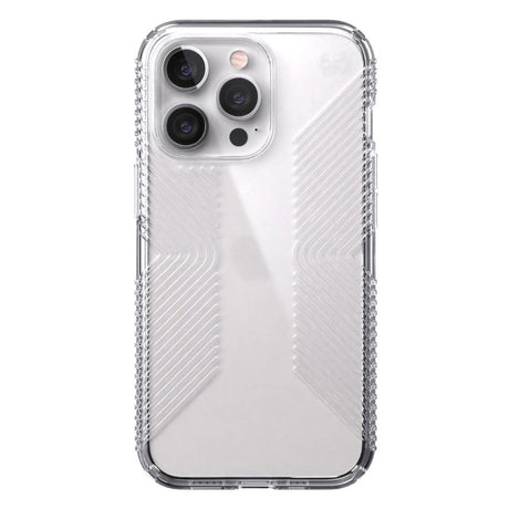 Speck iPhone 13 Pro Presidio Perfect-Clear Grip Bagside Cover - Antibakteriel - Gennemsigtig