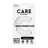 CARE by PanzerGlass iPhone 15 Pro FLAGSHIP Urban Combat Cover - Transparent