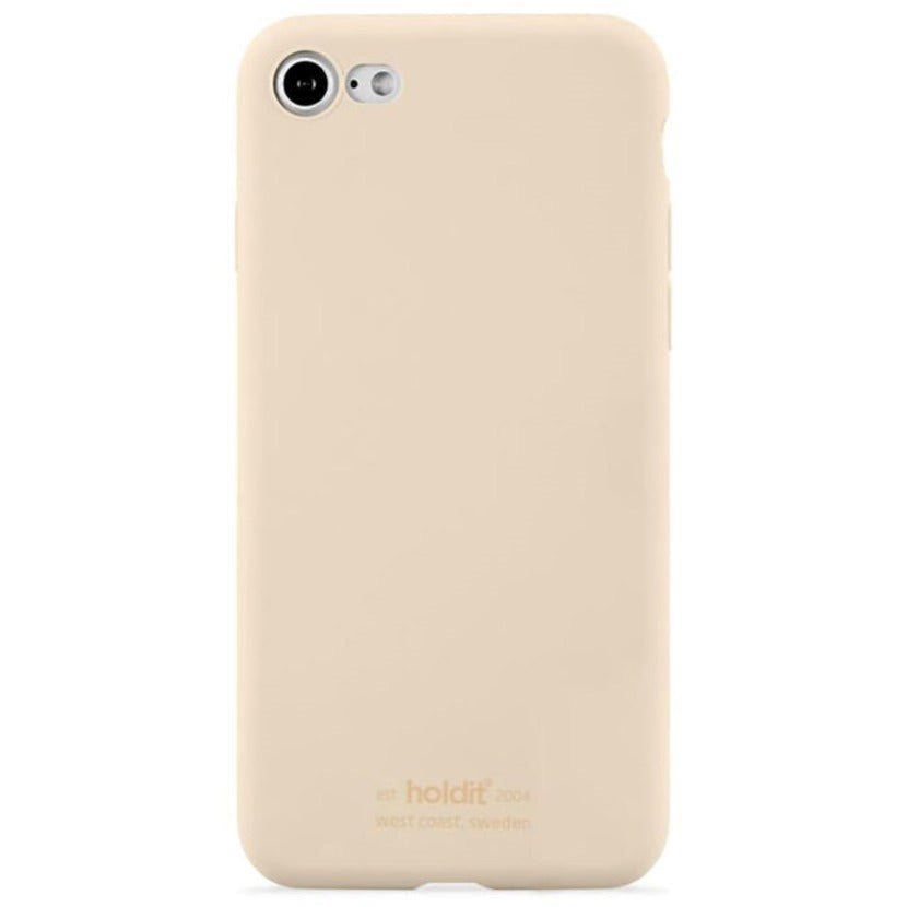 Holdit iPhone SE (2022 / 2020) / 8 / 7 Soft Touch Silikone Cover - Sienna Beige