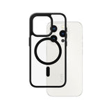 CARE by PanzerGlass iPhone 15 Pro FLAGSHIP Urban Combat Cover - MagSafe Kompatibel - Transparent / White