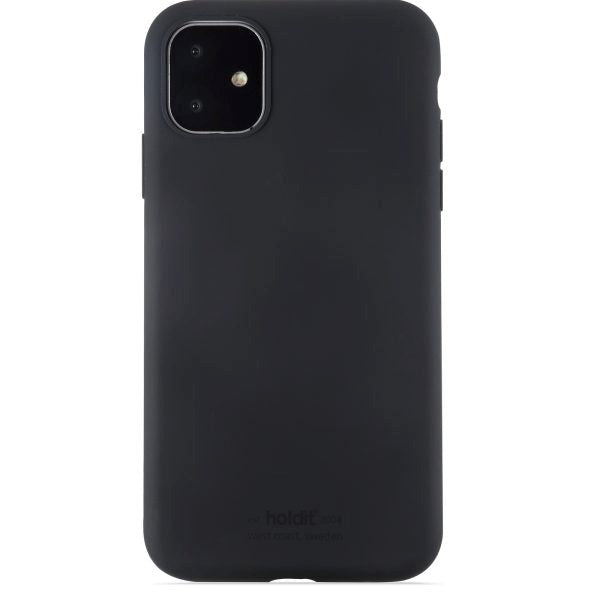 Holdit iPhone 11 Soft Touch Silikone Cover - Sort