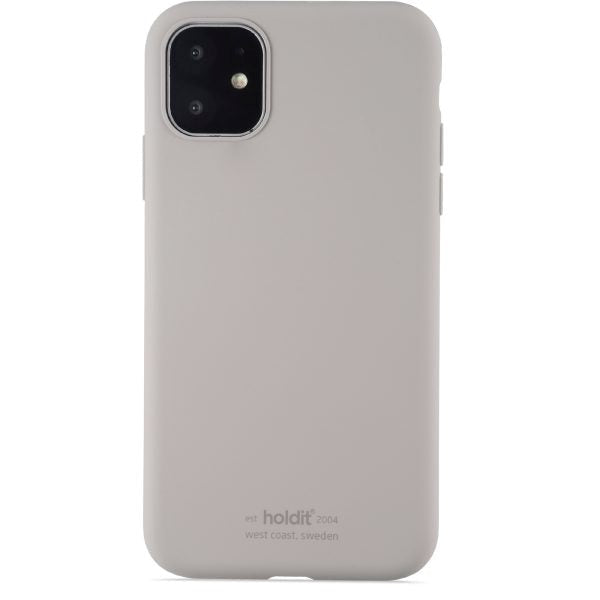 Holdit iPhone 11 Soft Touch Silikone Cover - Taupe