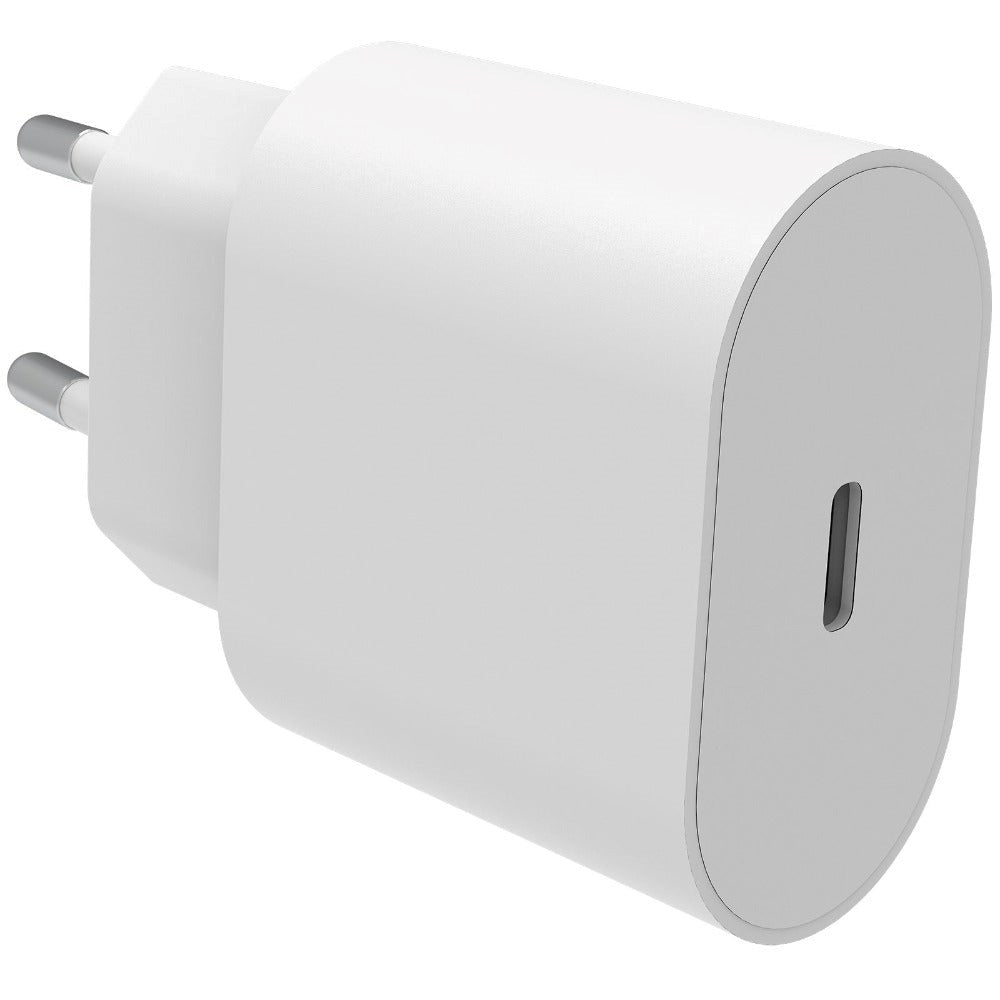 Smartline PD (Power Delivery) 20W USB-C Vægoplader  - Hvid