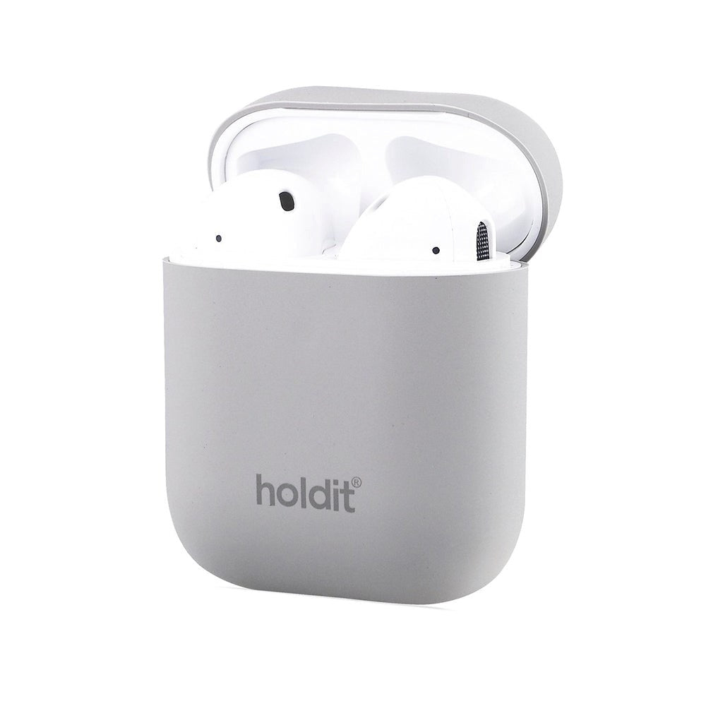 Holdit Nygård Silikone Cover Til AirPods - Taupe