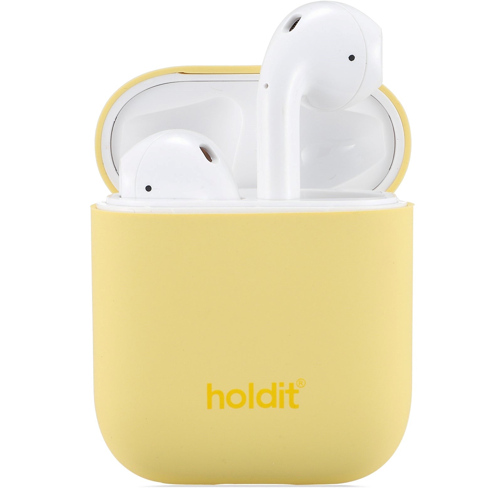 Holdit Nygård Silikone Cover Til AirPods - Gul