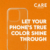 CARE by PanzerGlass iPhone 16 Pro FASHION X-Ray Soft Basic Bagside Cover - Transparent