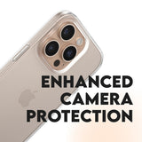 CARE by PanzerGlass iPhone 16 Pro FASHION X-Ray Soft Basic Bagside Cover - Transparent