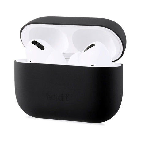 Holdit Nygård Silikone Cover Til AirPods Pro - Sort