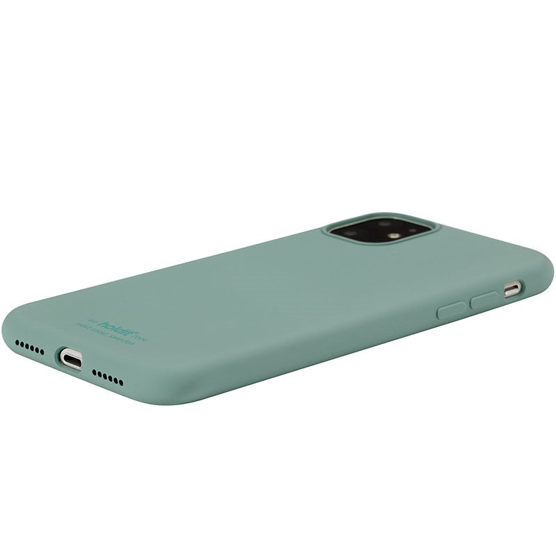 Holdit iPhone 11 Soft Touch Silikone Cover - Moss Green