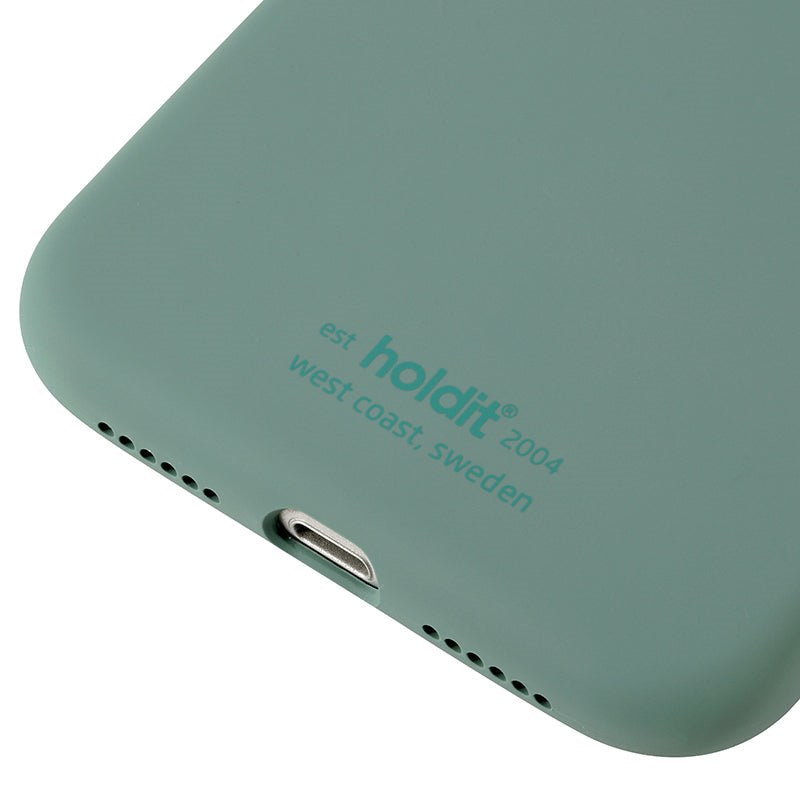 Holdit iPhone 11 Soft Touch Silikone Cover - Moss Green