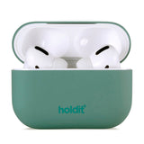 Holdit Nygård Silikone Cover Til AirPods Pro - Moss Green