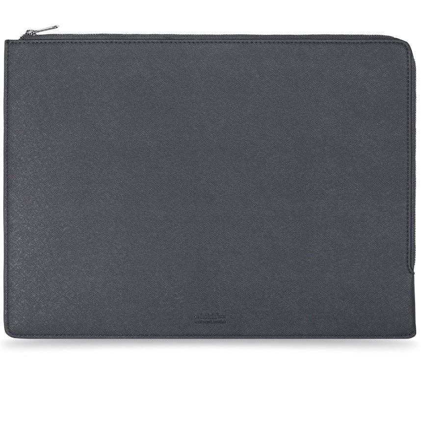 Holdit Læder Laptop Case 14" (32,5 x 22.7 x 1.7 cm) - Sort