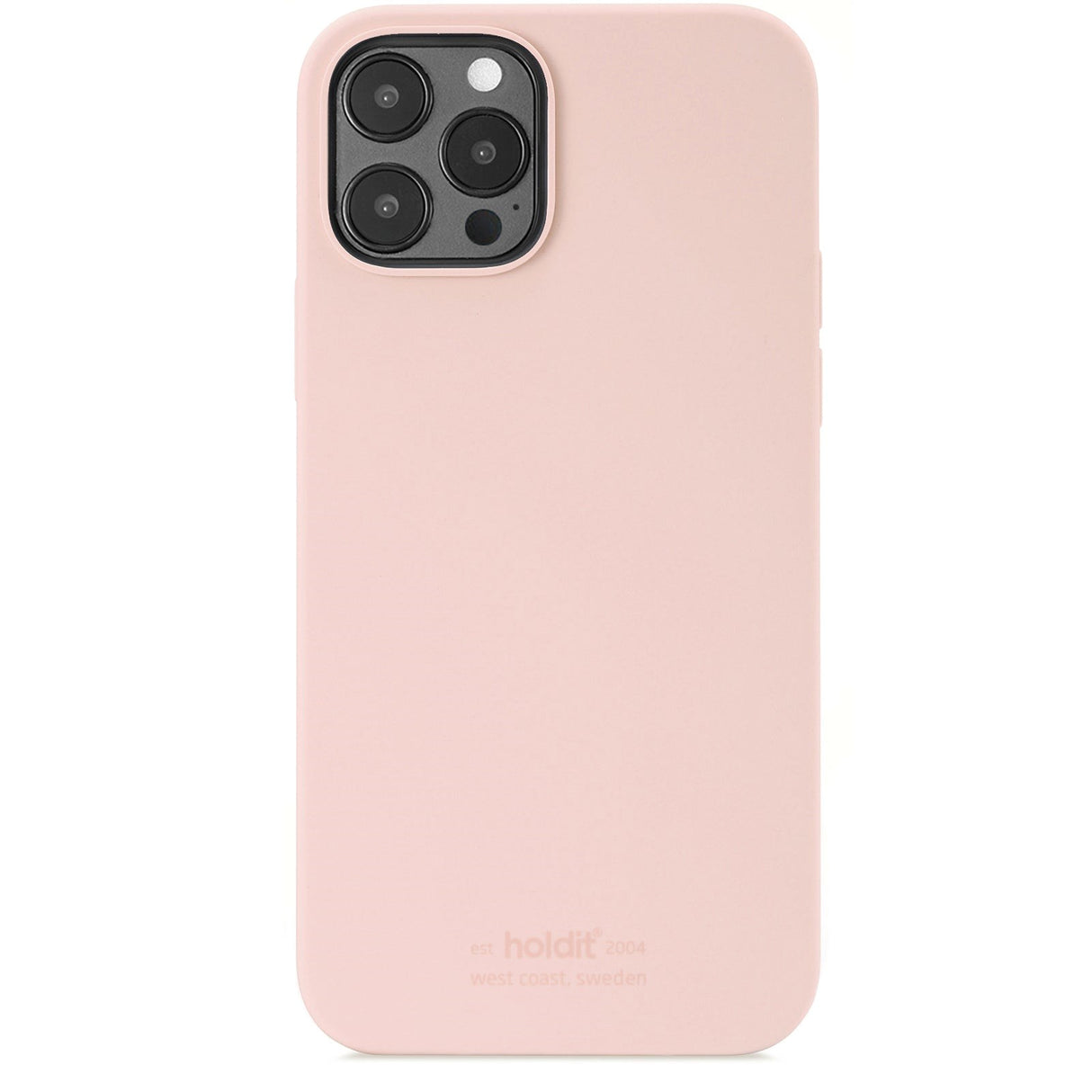 Holdit iPhone 12 / 12 Pro Soft Touch Silikone Cover Blush Pink