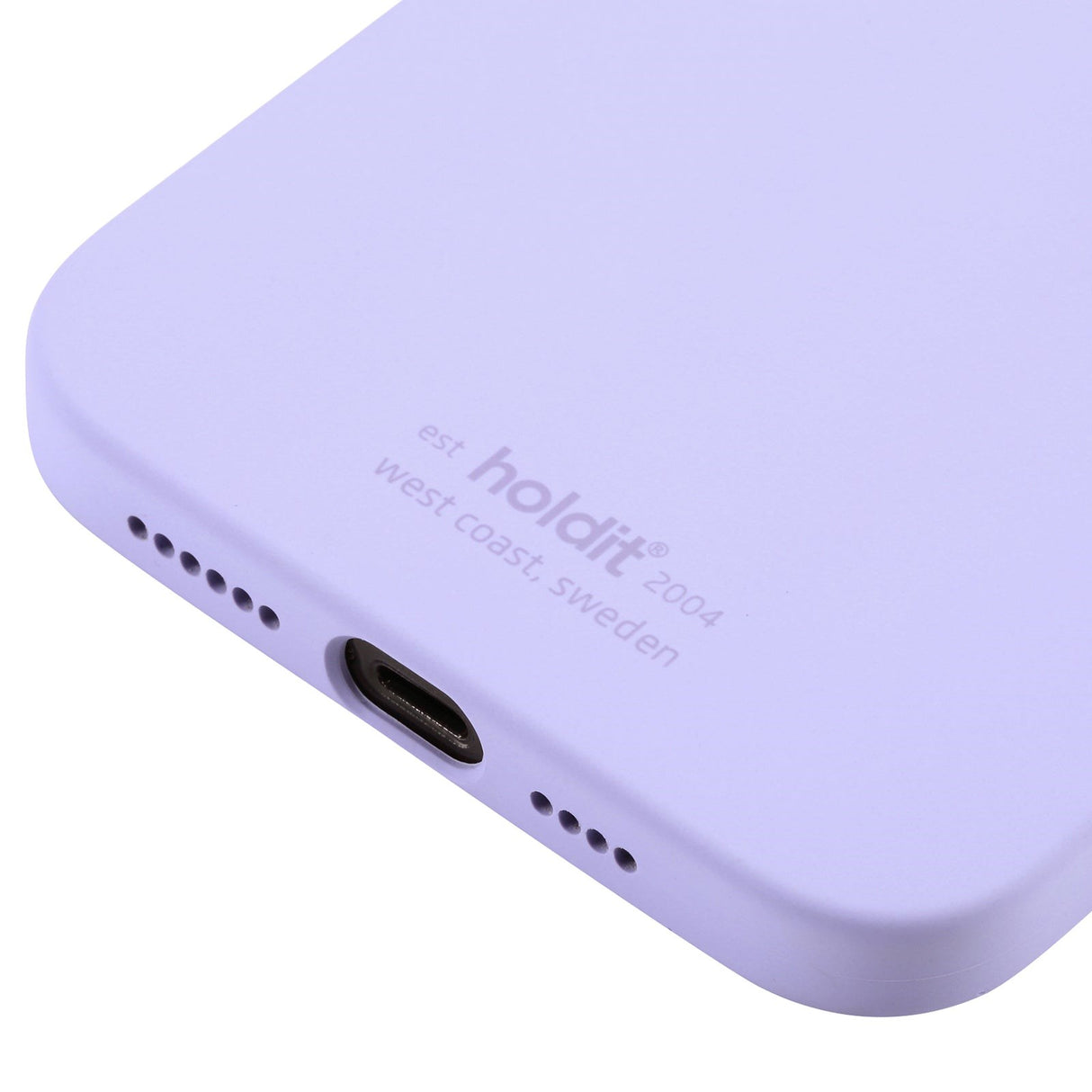 Holdit iPhone 12 Pro Max Soft Touch Silikone Cover Lavender