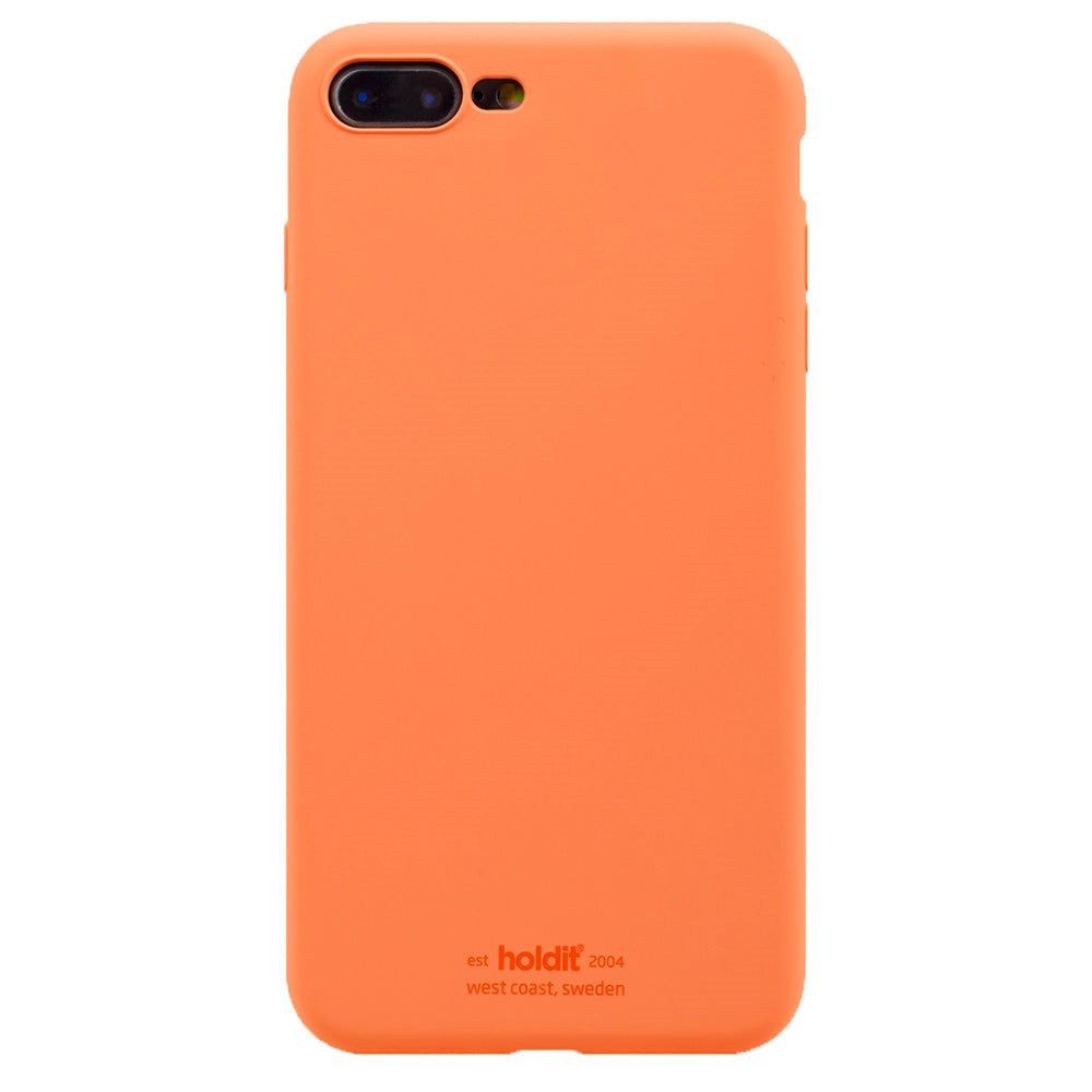 Holdit iPhone 8 Plus / 7 Plus Soft Touch Silikone Cover - Orange