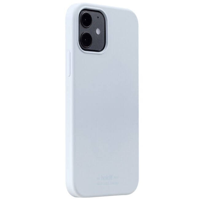 Holdit iPhone 12 / 12 Pro Soft Touch Silikone Cover - Mineral Blue