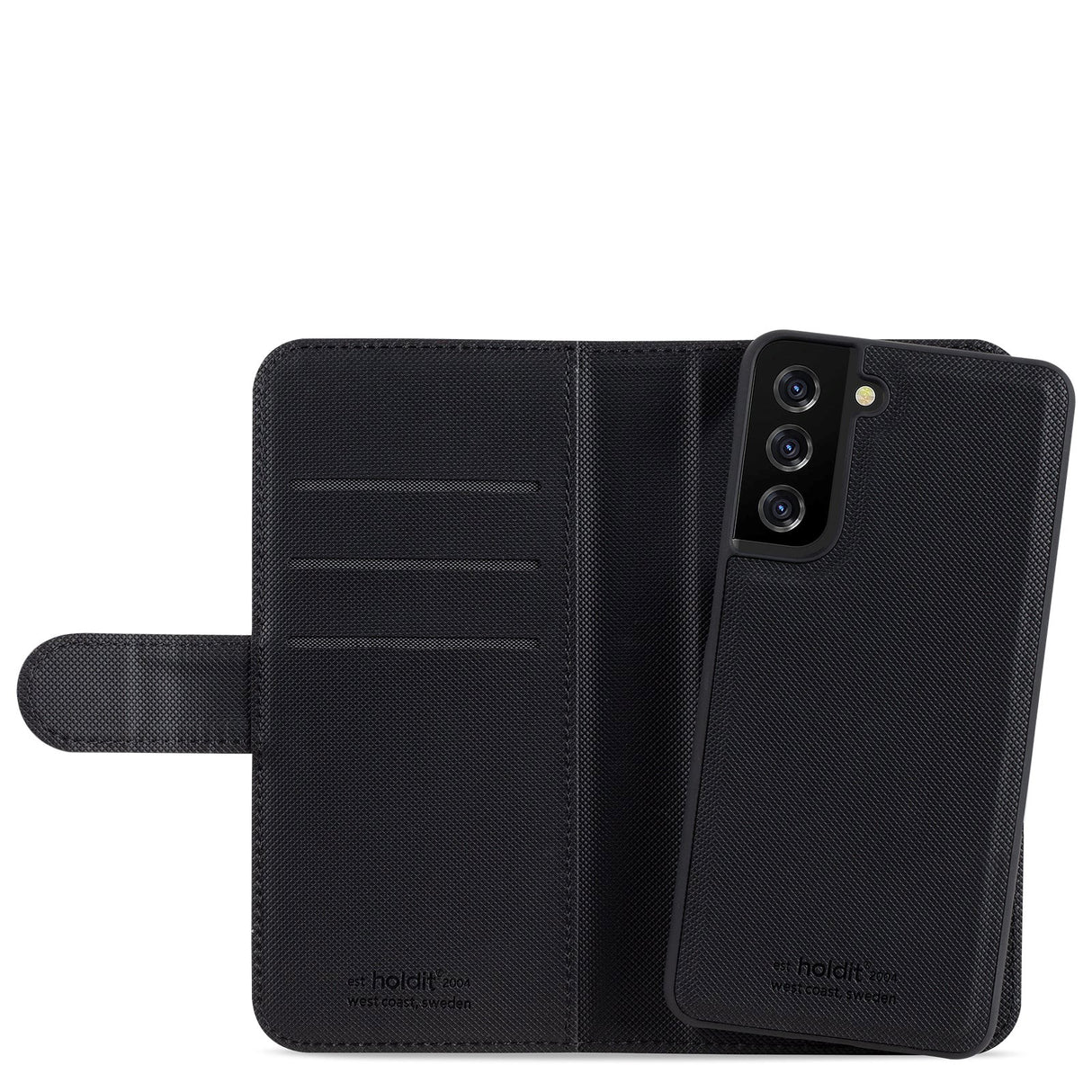 Holdit Samsung Galaxy S21 Wallet Magnet Flip Cover- Sort