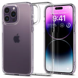 iPhone 14 Pro Spigen Ultra Hybrid Bagside Cover - Mat Gennemsigtig