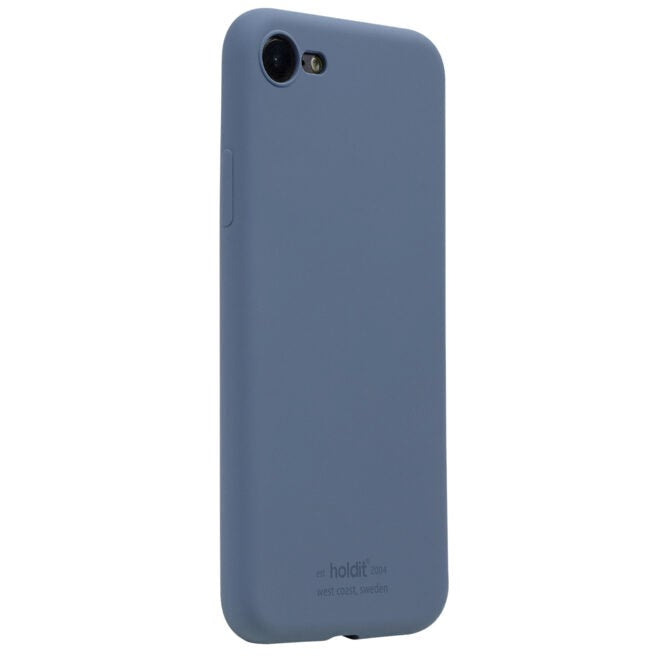 Holdit iPhone SE (2022 / 2020) / 8 / 7 Soft Touch Silikone Cover - Pacific Blue