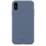 Holdit iPhone X / Xs Soft Touch Silikone Cover - Pacific Blue