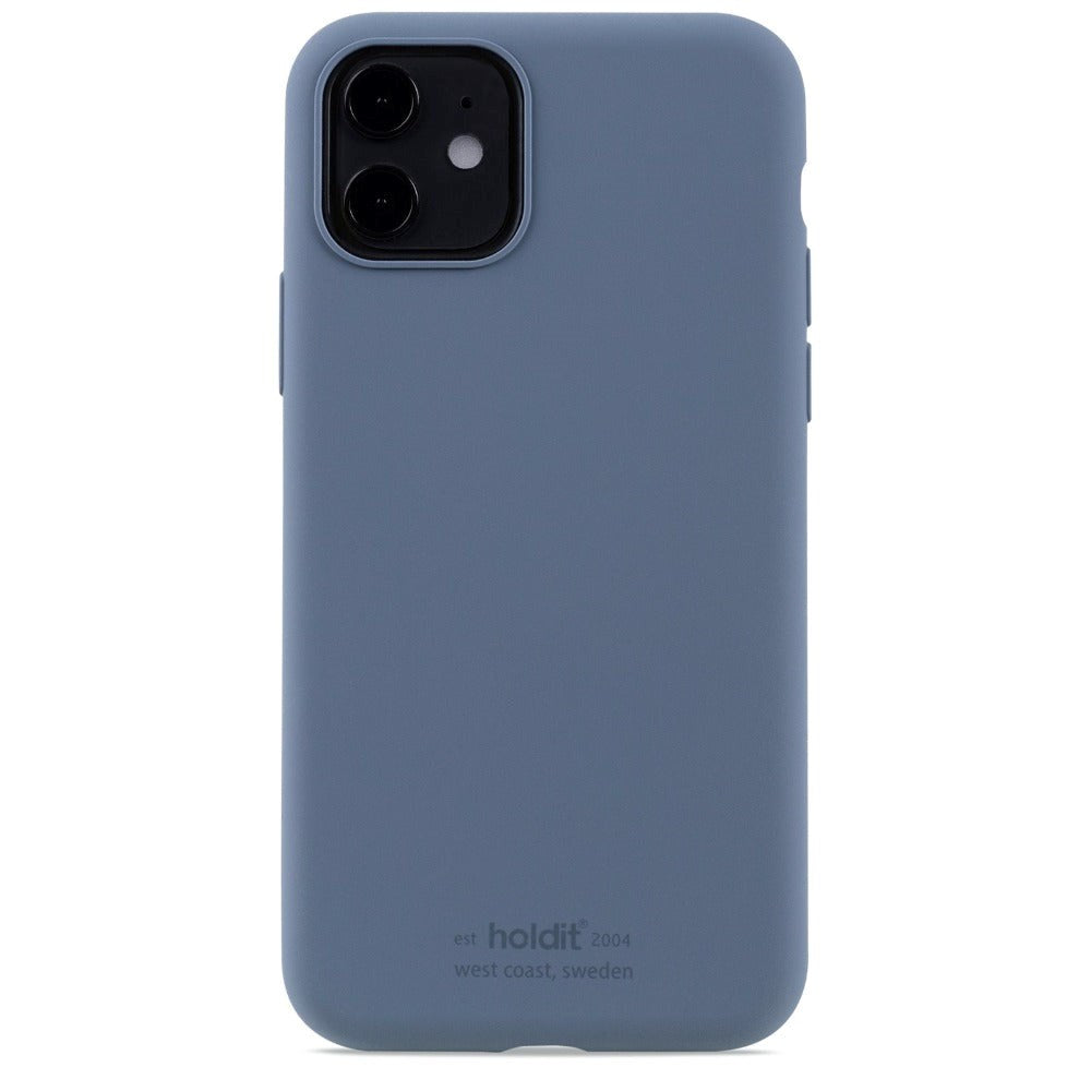 Holdit iPhone 11 Soft Touch Silikone Cover - Pacific Blå