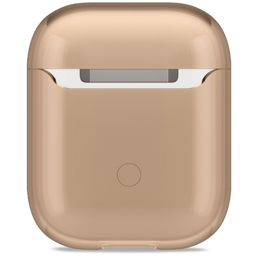 Holdit AirPods (1 & 2. gen.) Seethru Case - Dark Brown