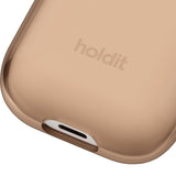 Holdit AirPods (1 & 2. gen.) Seethru Case - Dark Brown