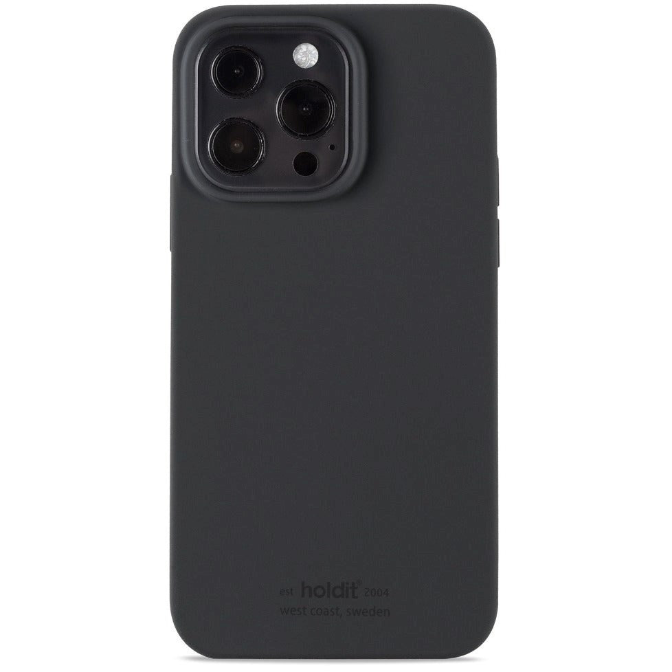 Holdit iPhone 13 Pro Soft Touch Silikone Cover - Black