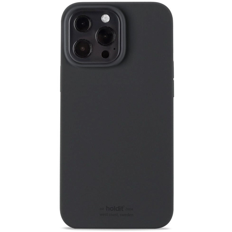 Holdit iPhone 13 Pro Max Soft Touch Silikone Cover - Black