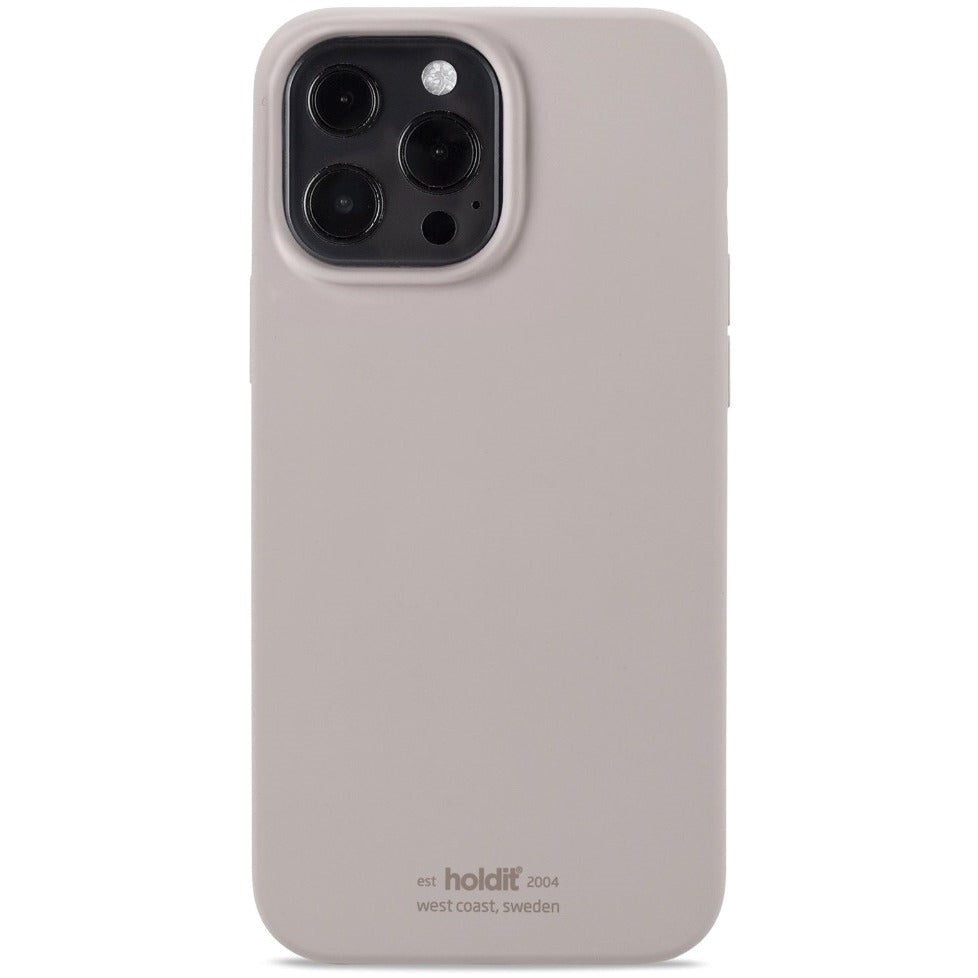 Holdit iPhone 13 Pro Max Soft Touch Silikone Cover - Taupe