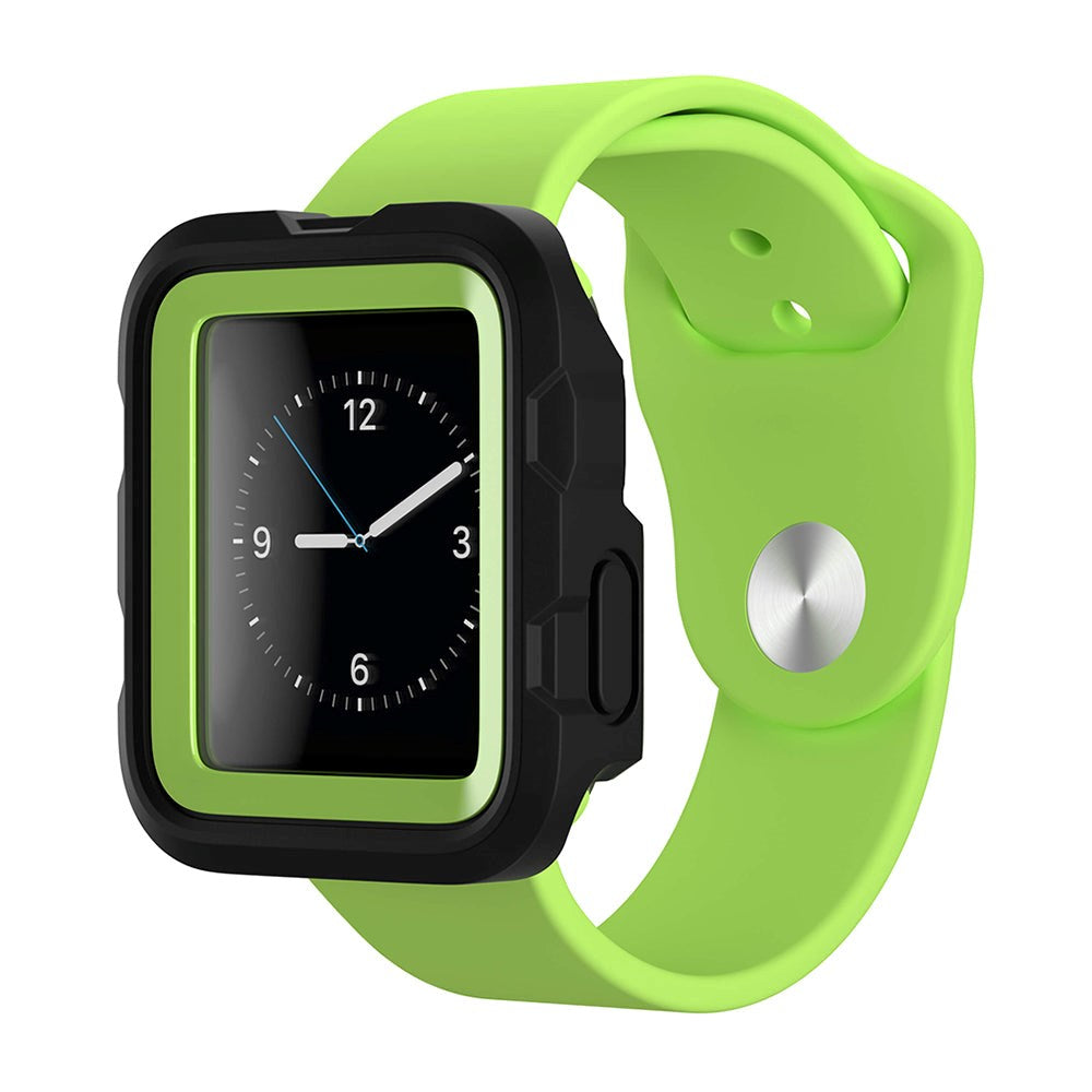 Apple Watch (38mm) Griffin Survivor Tactical Cover - Sort / Grøn