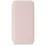 Holdit iPhone 13 Pro Slim Flip Cover m. Pung - Blush Pink