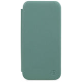 Holdit iPhone 13 Pro Slim Flip Case m. Pung - Moss Green