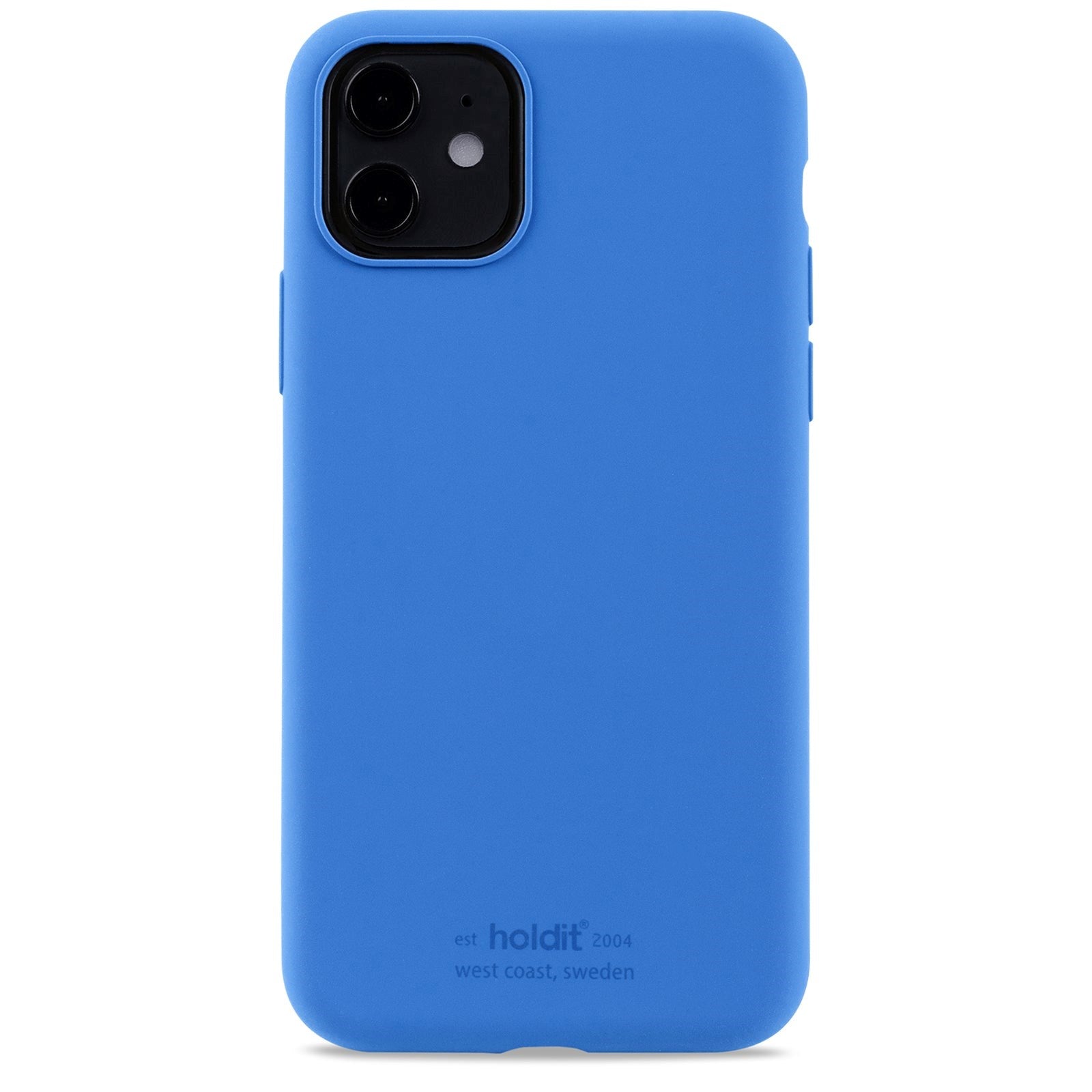 Holdit iPhone 11 Soft Touch Silikone Cover - Sky Blue