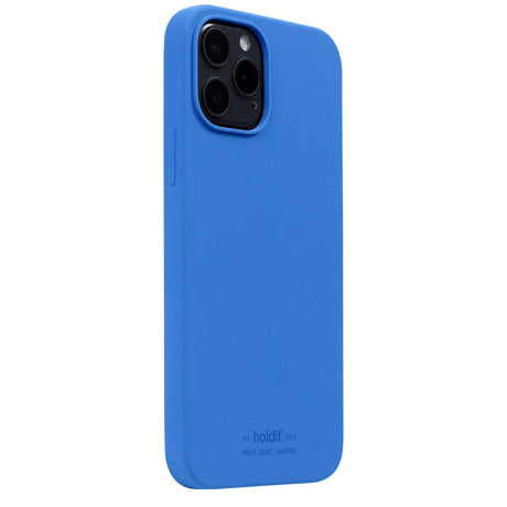 Holdit iPhone 12 / 12 Pro Soft Touch Silikone Cover - Sky Blue