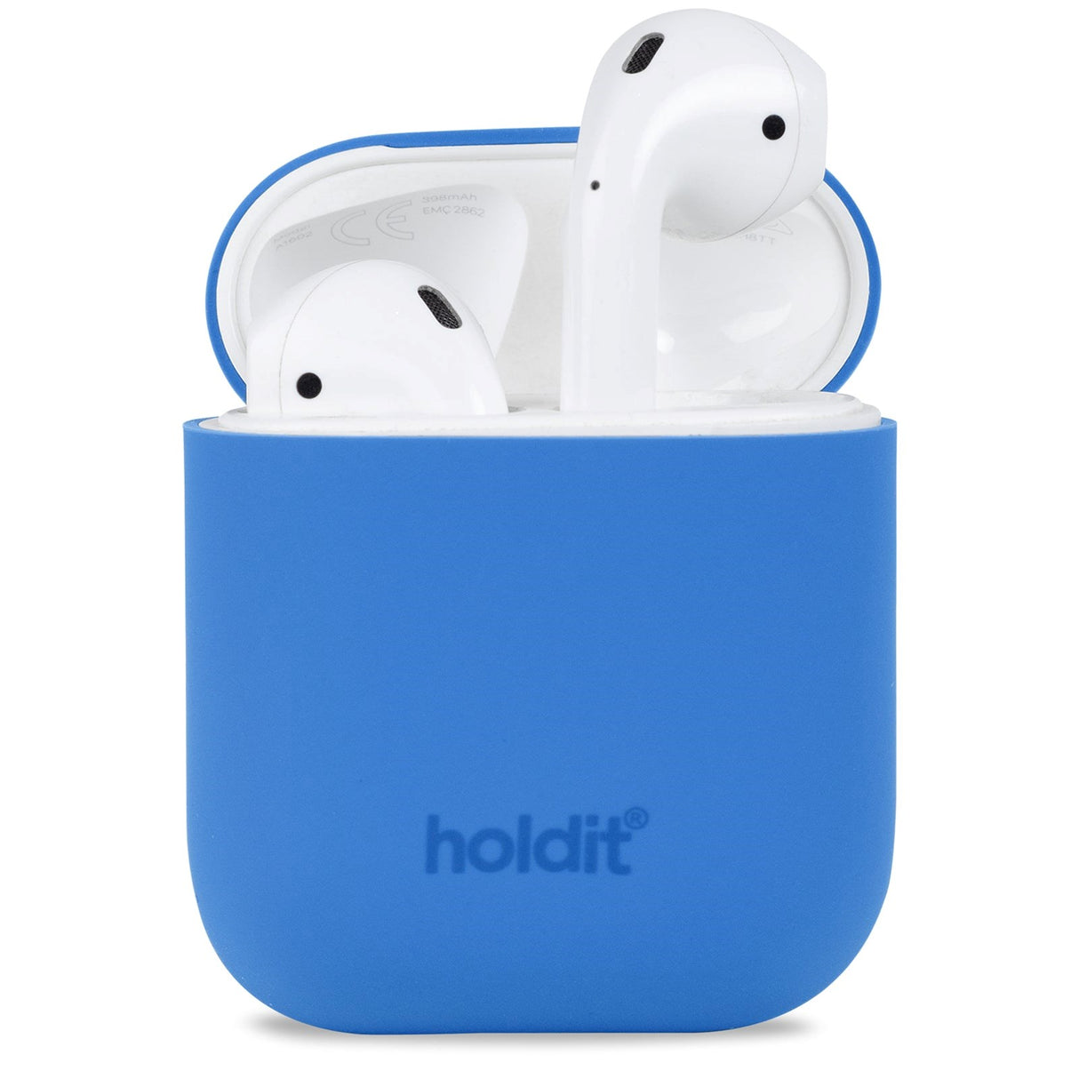 Holdit Nygård Silikone Cover Til AirPods (1 & 2. gen.) - Sky Blue