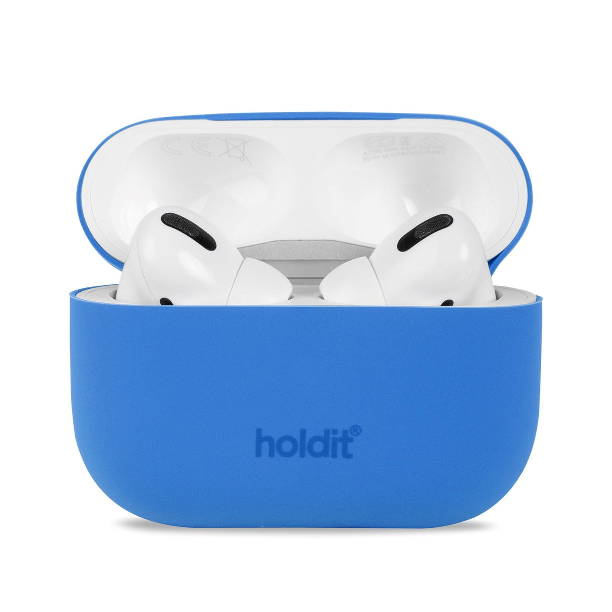 Holdit Nygård Silikone Cover Til AirPods Pro - Sky Blue