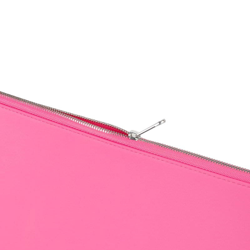 Holdit Vegansk Læder Laptop Case 14" (32.5 x 22.7cm) - Bright Pink