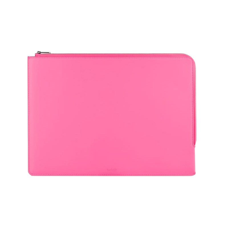 Holdit Vegansk Læder Laptop Case 14" (32.5 x 22.7cm) - Bright Pink