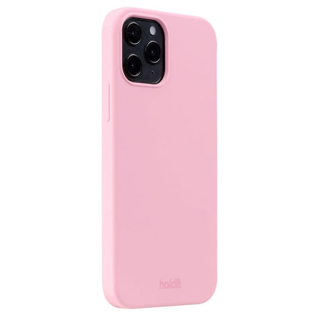 Holdit iPhone 12 / 12 Pro Soft Touch Silikone Cover - Pink